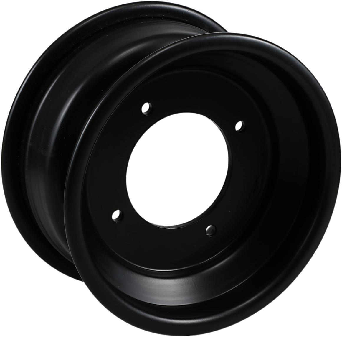 AMS Wheel - Spun - Rolled-Lip - Rear - Black - 9x8 - 4/115 - 3+5 261RL98115B3