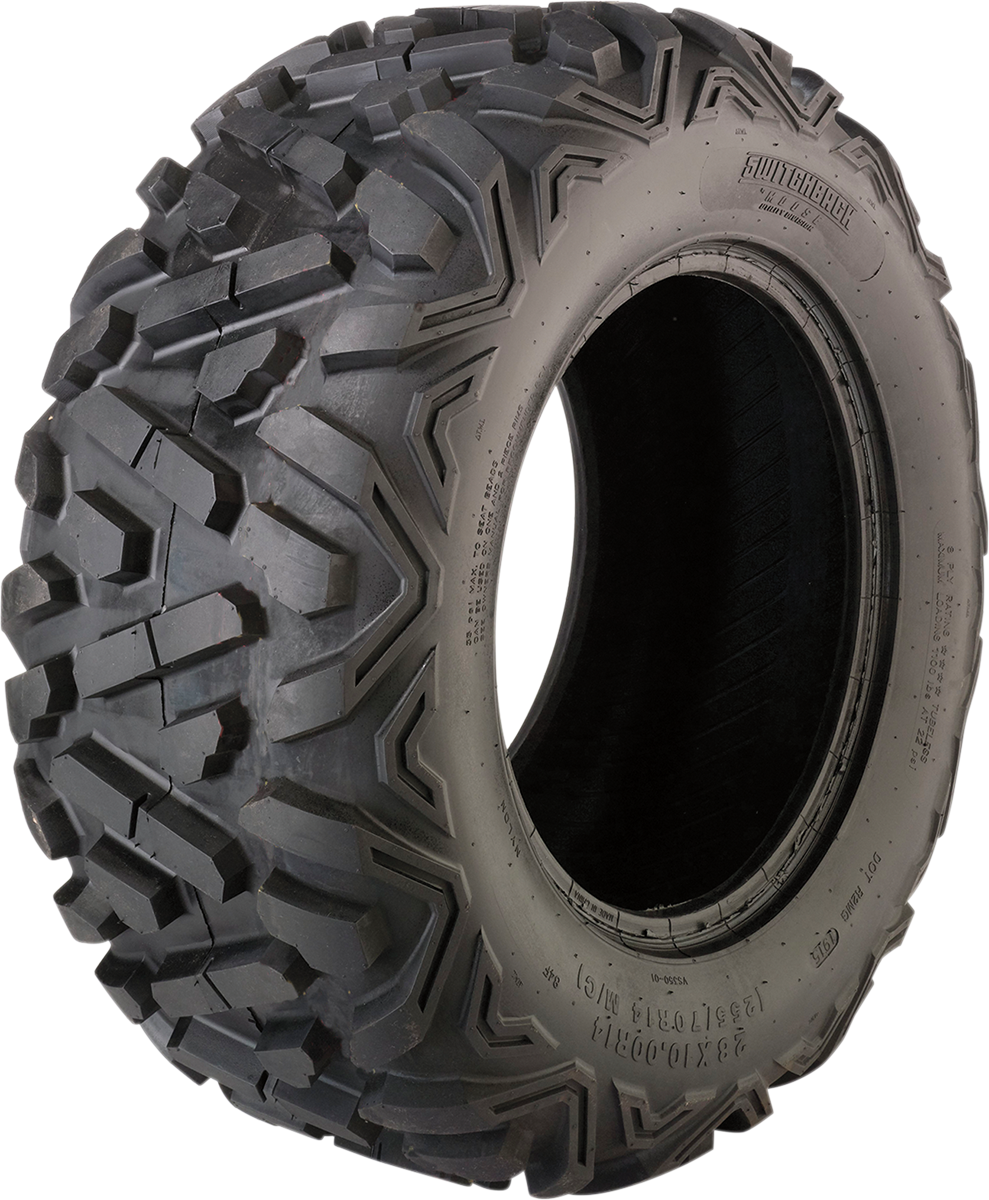 MOOSE OFFROAD Tire - Switchback - Front/Rear - 30x10-14 - 8 Ply 3503010148-DOT