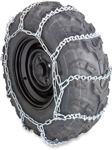 MOOSE OFFROAD Tire Chains - 10 V-Bar - 17" W x 56" L - Pair 10V0