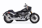 Upsweep W/Star End Cap Chrome M8 Softail