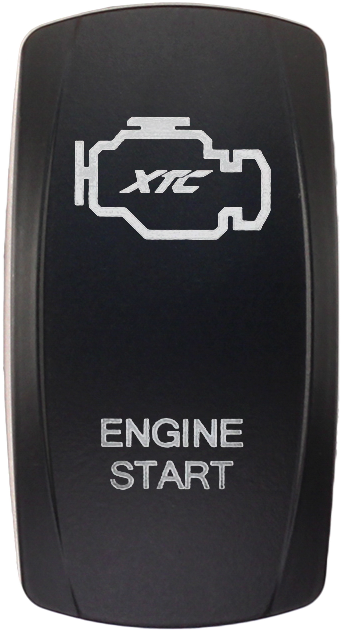 Dash Switch Rocker Face Engine Start