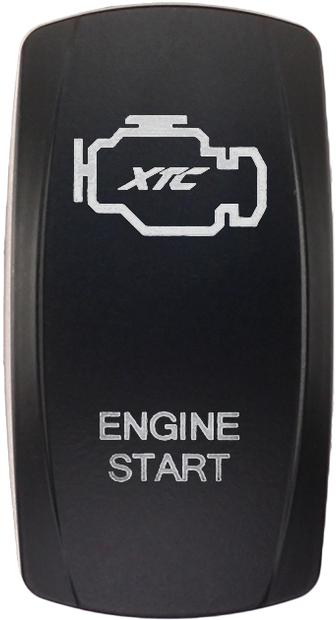 Dash Switch Rocker Face Engine Start