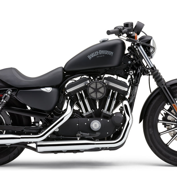 3" Rpt Slip Ons Chrome Sportster 14 22