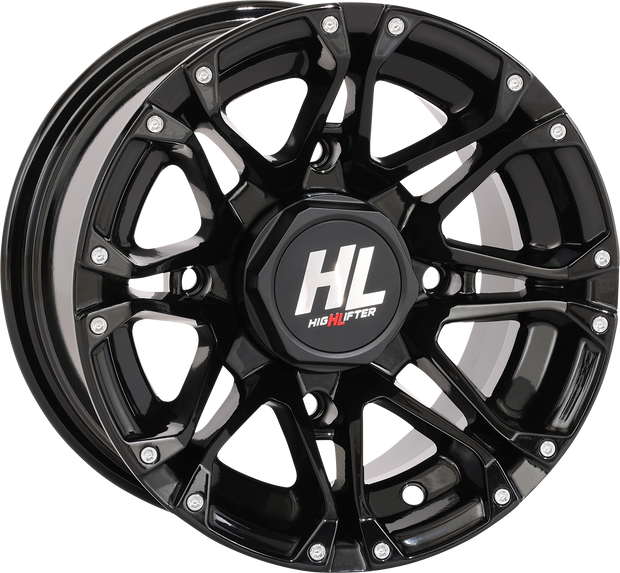 HIGH LIFTER Wheel - HL3 - Front/Rear - Gloss Black - 12x7 - 4/110 - 4+3 (+10 mm) 12HL03-1210