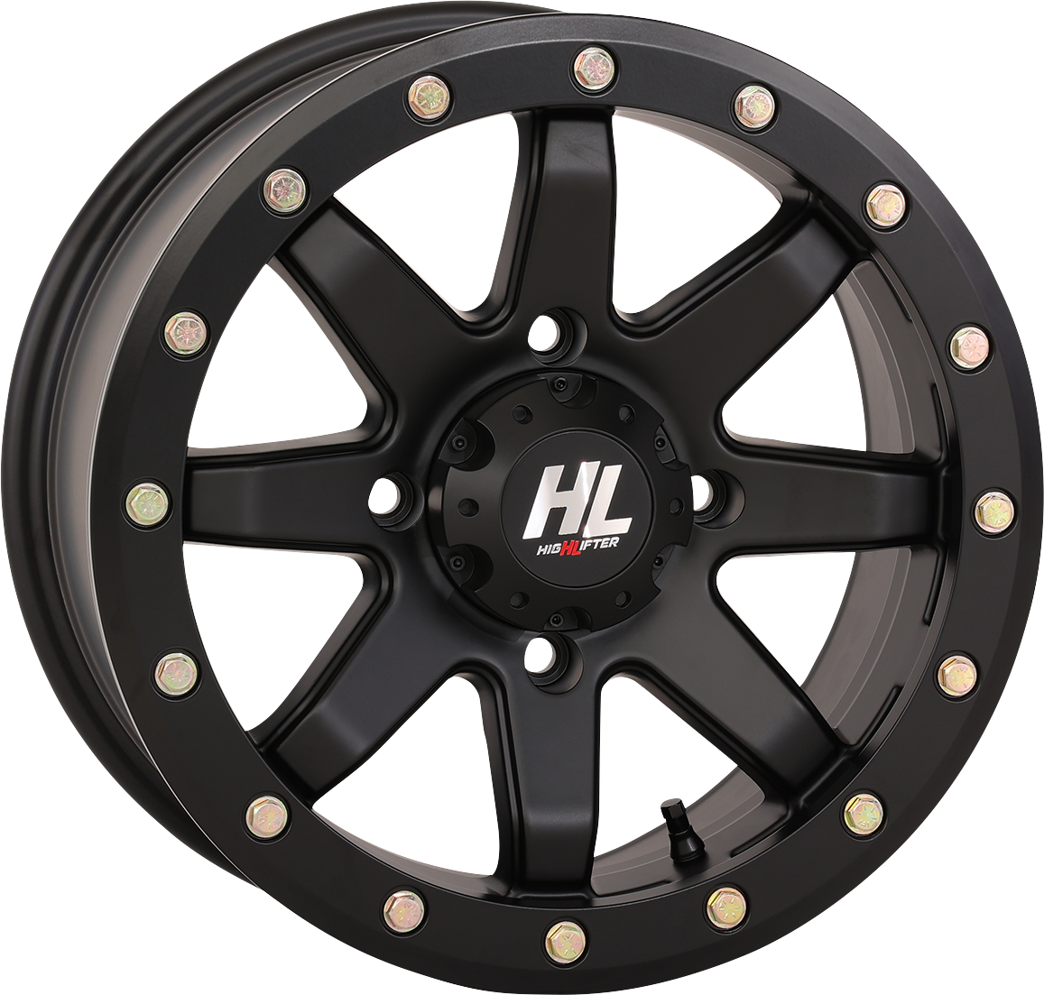 HIGH LIFTER Wheel - HL9 Beadlock - Front/Rear - Matte Black - 14x7 - 4/156 - 5+2 (+30 mm) 14HL09-1456