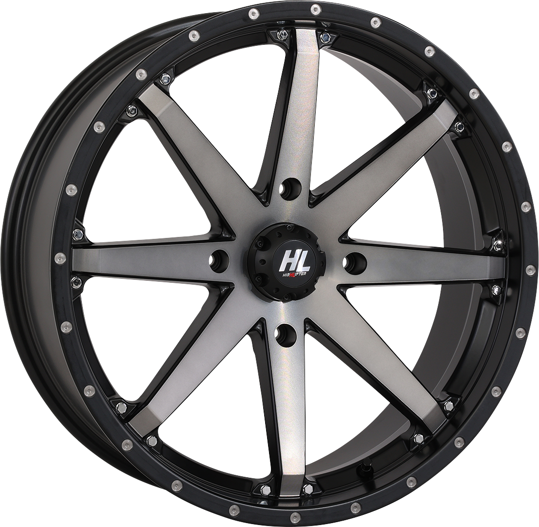 HIGH LIFTER Wheel - HL10 - Front/Rear - Matte Black/Smoke - 20x7 - 4/156 - 4+3 (+10 mm) 20HL10-1656