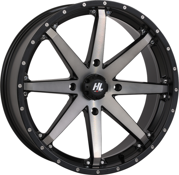 HIGH LIFTER Wheel - HL10 - Front/Rear - Matte Black/Smoke - 20x7 - 4/156 - 4+3 (+10 mm) 20HL10-1656