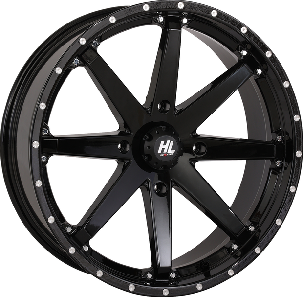 HIGH LIFTER Wheel - HL10 - Front/Rear - Gloss Black - 20x7 - 4/137 - 4+3 (+10 mm) 20HL10-1237