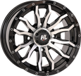 HIGH LIFTER Wheel - HL21 - Front/Rear - Gloss Black w/Machined - 20x7 - 4/156 - 4+3 (+10 mm) 20HL21-1156