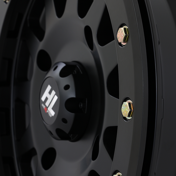HIGH LIFTER Wheel - HLA1 Beadlock - Front/Rear - Matte Black - 15x7 - 5/4.5 - 5+2 (+40 mm) 15HLA1-1445