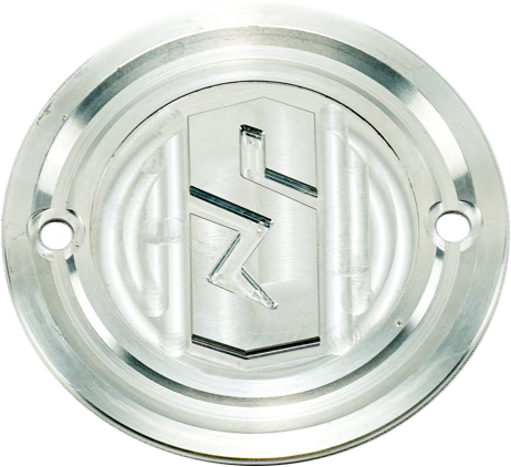 Harley Timing Cover Raw Billet W/Ss Hardware