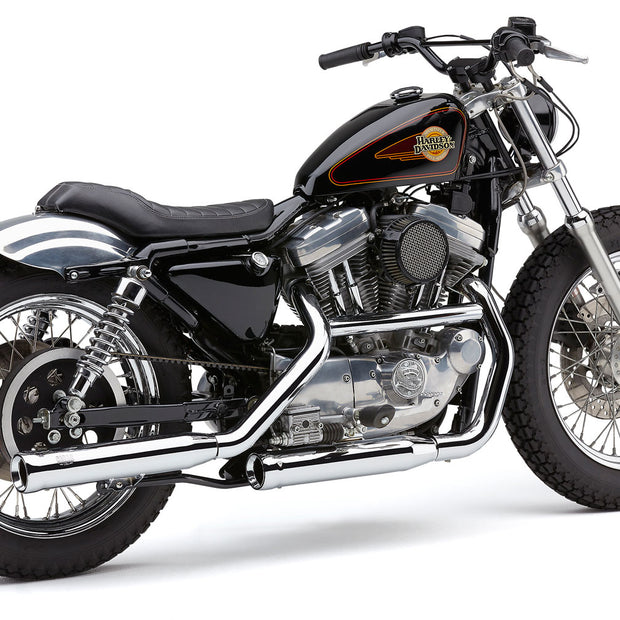 3" Nh Series Slip Ons Chrome Sportsters 91 03
