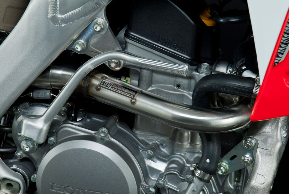 Rs 9 Header/Canister/End Cap Exhaust Dual System Ss Al Cf