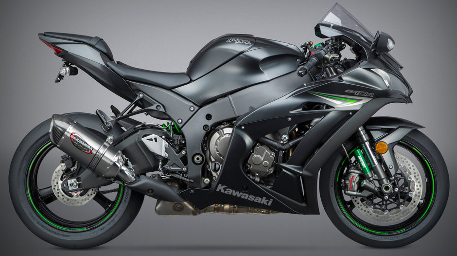 Street Alpha Slip On Exhaust Ss Ss Cf