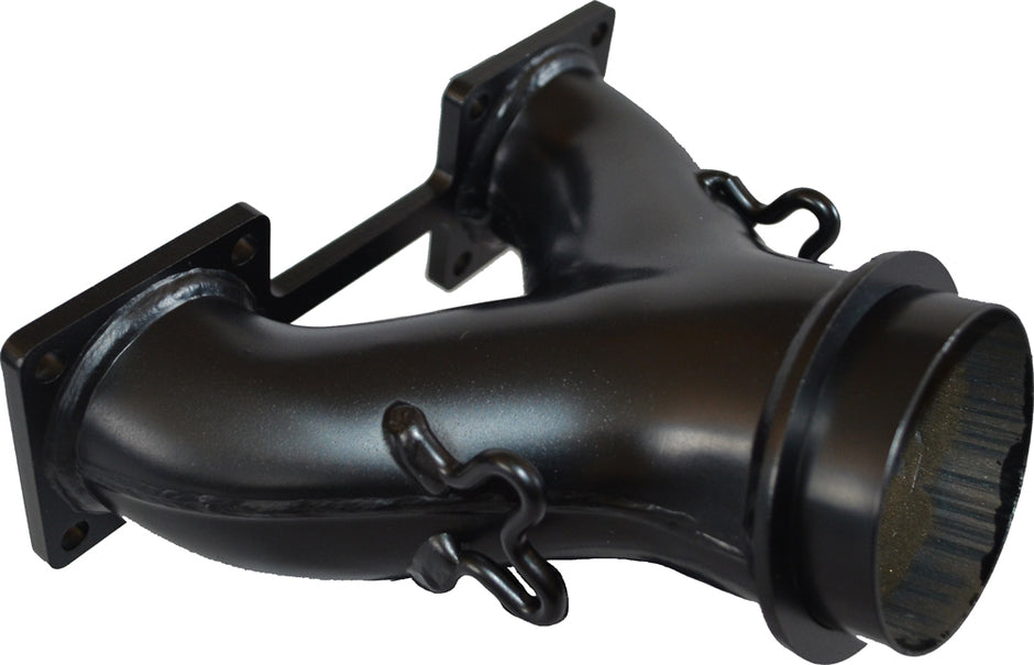 Y Pipe Black