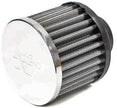 Crankcase Vent Air Filter Direct Mount Chrome Top