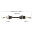 Hd 2.0 Axle Front Right