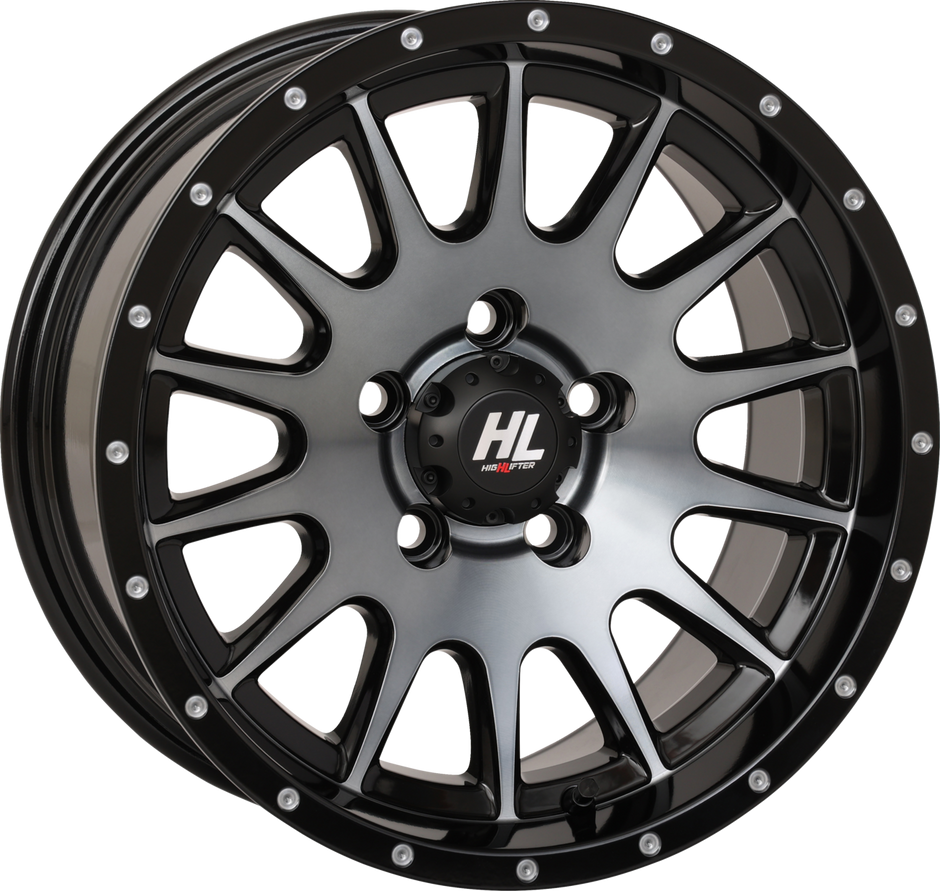 HIGH LIFTER Wheel - HL25 - Front/Rear - Dark Tint Gray - 15x7 - 5/4.5 - 4+3 (+10 mm) 15HL25-1655
