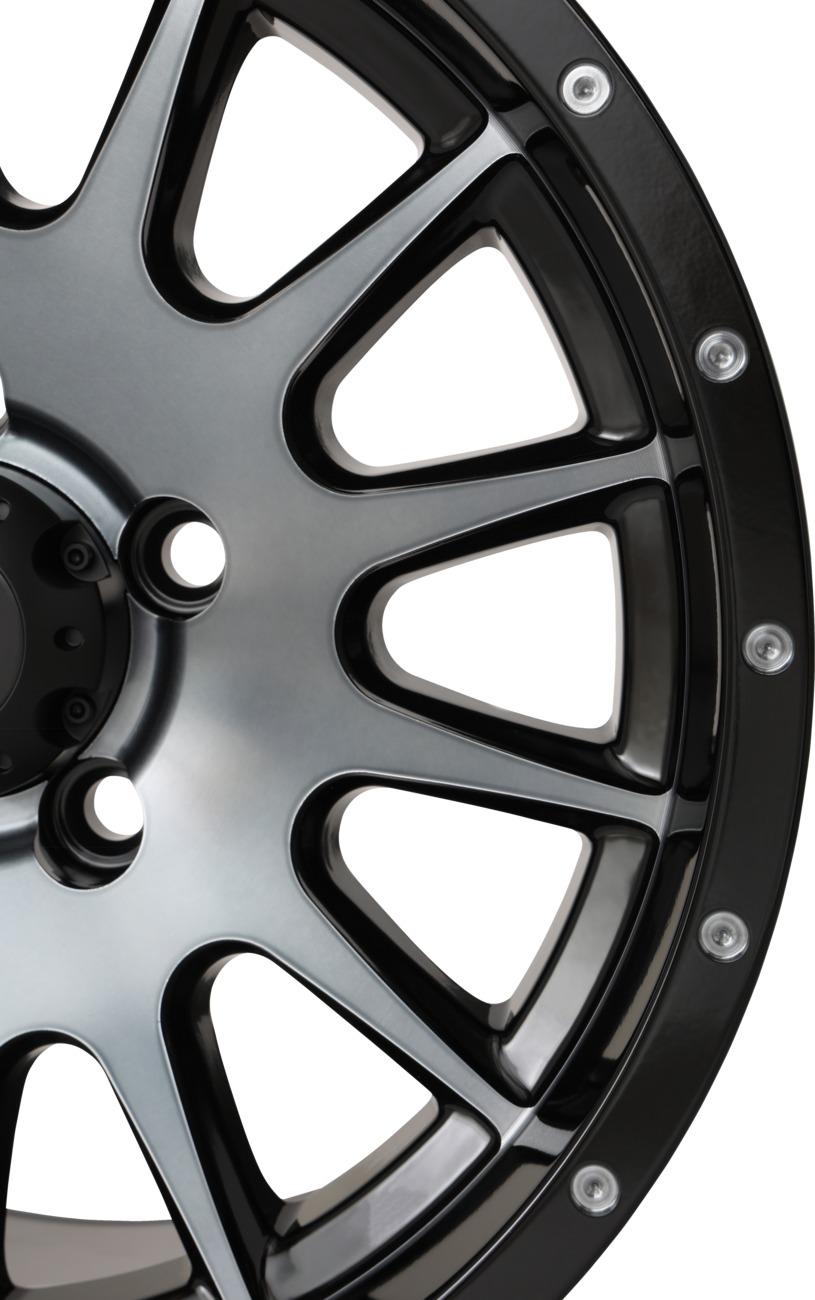 HIGH LIFTER Wheel - HL25 - Front/Rear - Dark Tint Gray - 15x7 - 5/4.5 - 4+3 (+10 mm) 15HL25-1655