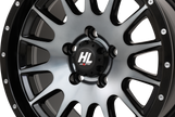 HIGH LIFTER Wheel - HL25 - Front/Rear - Dark Tint Gray - 15x7 - 5/4.5 - 4+3 (+10 mm) 15HL25-1655