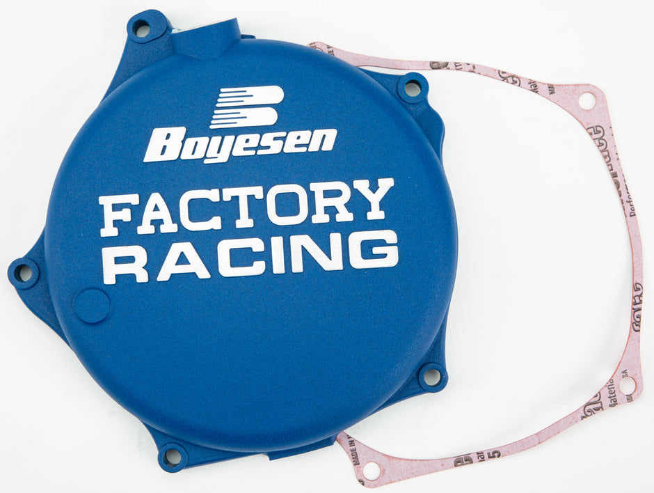 Factory Racing Clutch Cover Blue