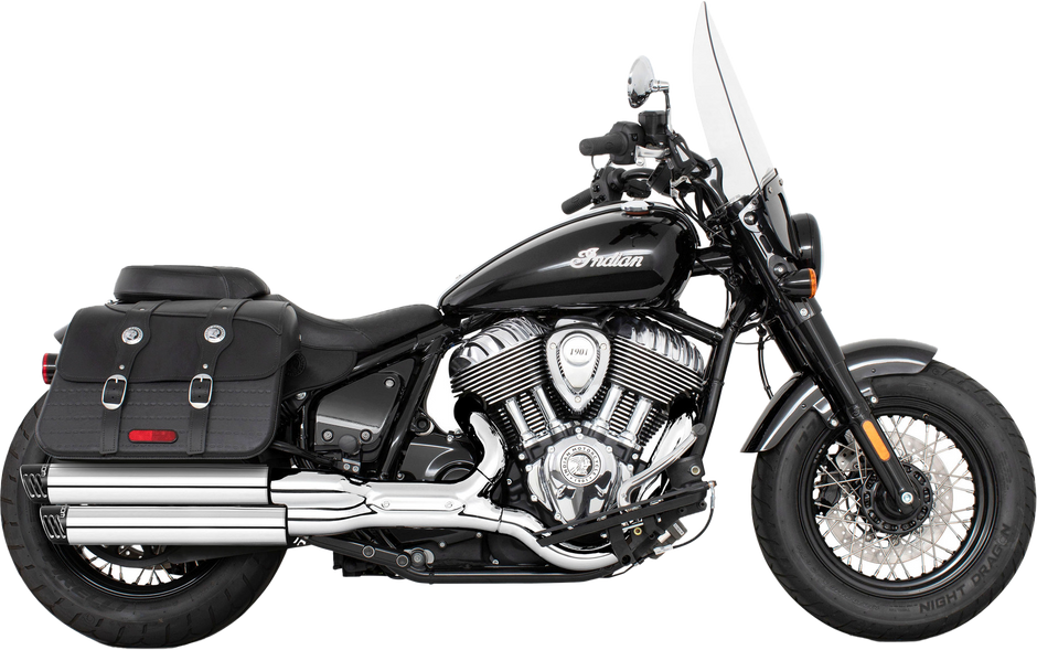 Racing Slip On 3.25" Indian Chief Ch/Bk