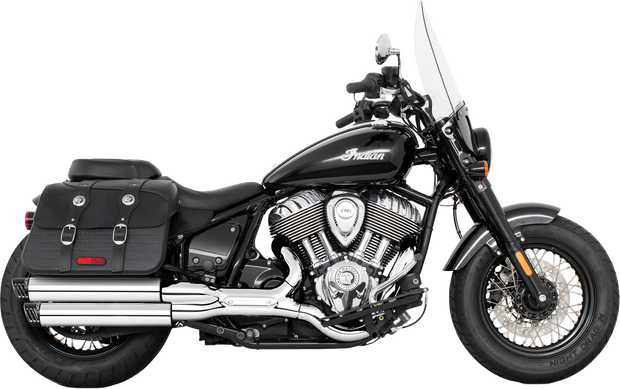 Racing Slip On 3.25" Indian Chief Ch/Bk