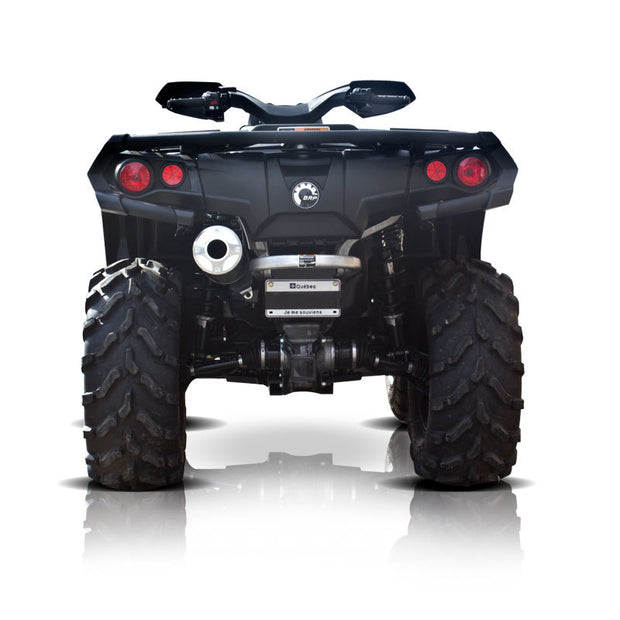 Titan Series Exhaust Slip On Stainless Steel Side Mount