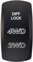 Dash Switch Rocker Face Diff Lock
