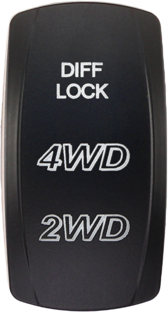 Dash Switch Rocker Face Diff Lock