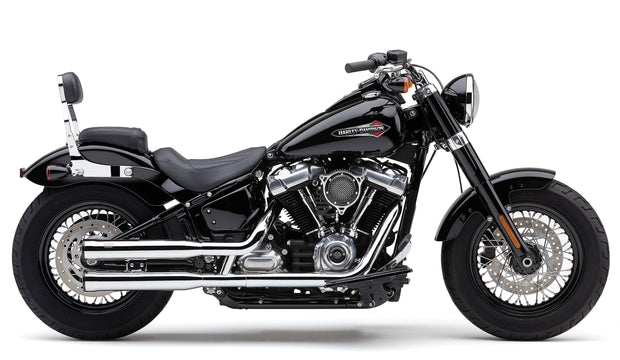 3" Rpt Slip Ons Chrome Softail 18 22
