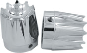 Axle Nut Cover Excalibur Chrome 1