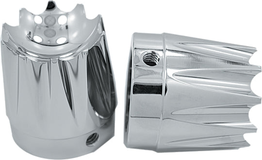 Axle Nut Cover Excalibur Chrome 1"