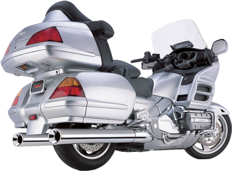 Slip On Billet Tips Chrome Hon Gl1800 01 10