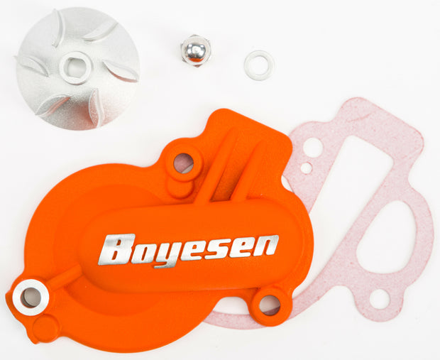 Waterpump Cover & Impeller Kit Orange Ktm/Hus/Gas