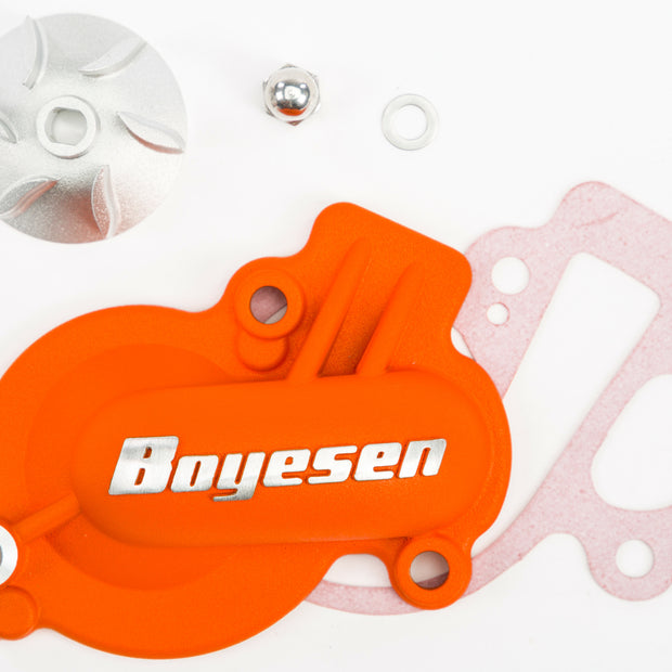 Waterpump Cover & Impeller Kit Orange Ktm/Hus/Gas