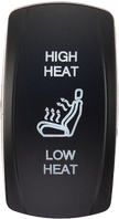 Dash Switch Rocker Face High Low Heated Seats
