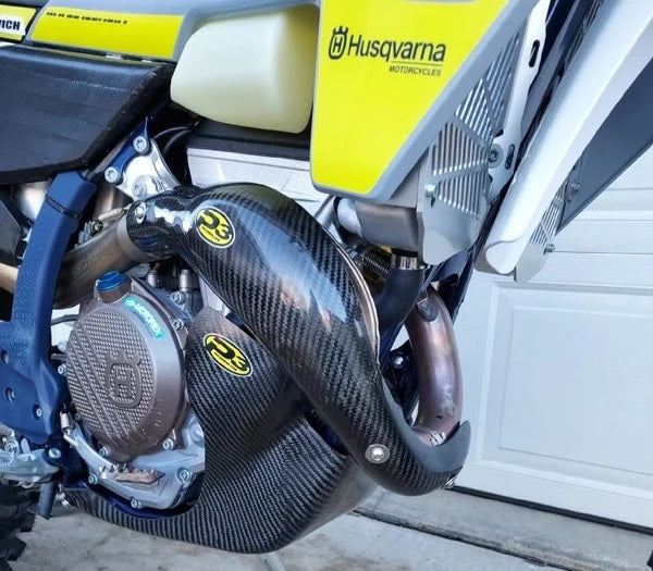 Heat Shield Carbon Fiber Ktm/Hus