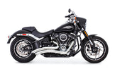 Sharp Curve Radius Chrome W/Chrome Tip M8 Softail