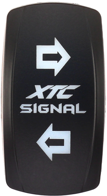 Dash Switch Rocker Face Turn Signal Vertical