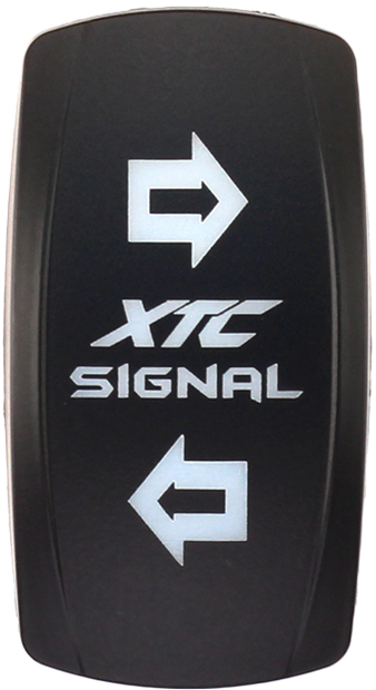 Dash Switch Rocker Face Turn Signal Vertical