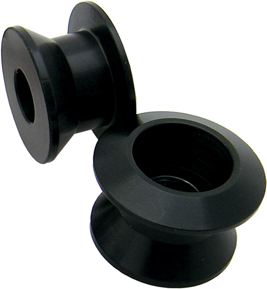 Swingarm Spools Black