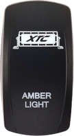 Dash Switch Rocker Face Amber Light Bar