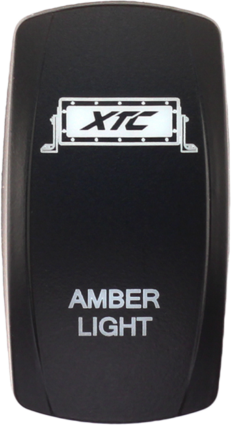 Dash Switch Rocker Face Amber Light Bar
