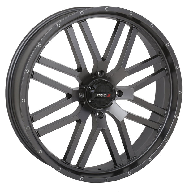 St3 Wheel 22x7 4+2.5 (+10mm) 4/137 Matte Gunmetal Grey