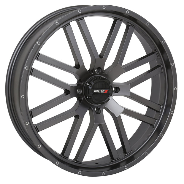 St3 Wheel 22x7 4+2.5 (+10mm) 4/156 Matte Gunmetal Grey