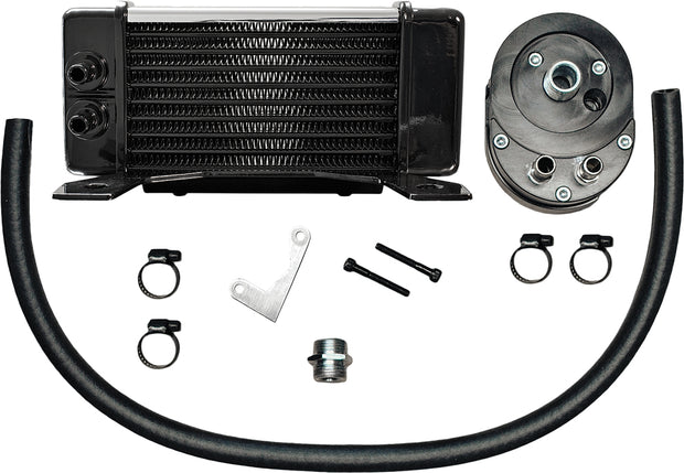 Lowmount 10 Row Oil Cooler Chrome