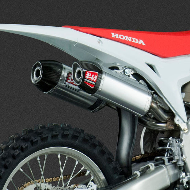 Rs 9 Header/Canister/End Cap Exhaust Dual System Ss Al Cf