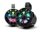 Extrmtower 2 Pk 8  Spkr 1 Amp 1 Amp + 1 Non Amp Spkr Blk