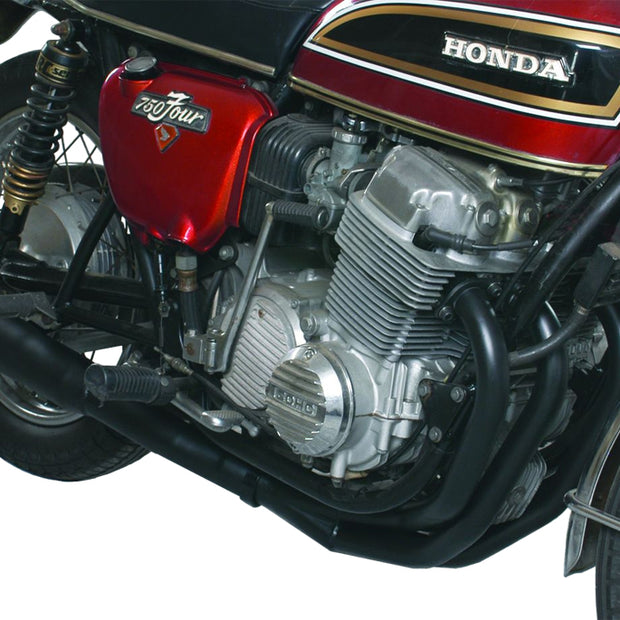 4 Into 1 Megaphone Exhaust System Black